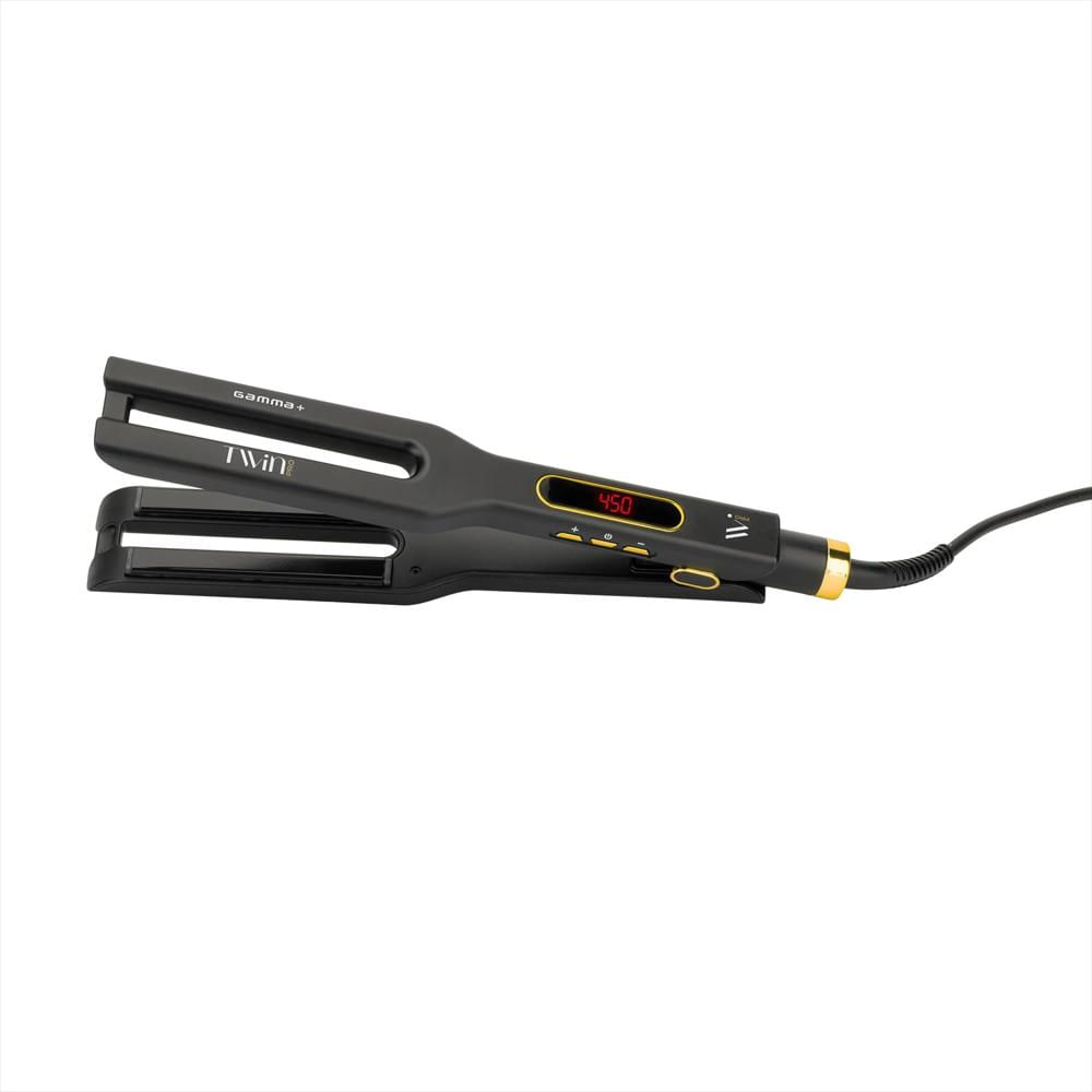 Plancha De Pelo Doble Con Placas De Turmalina De Cerámica img #3