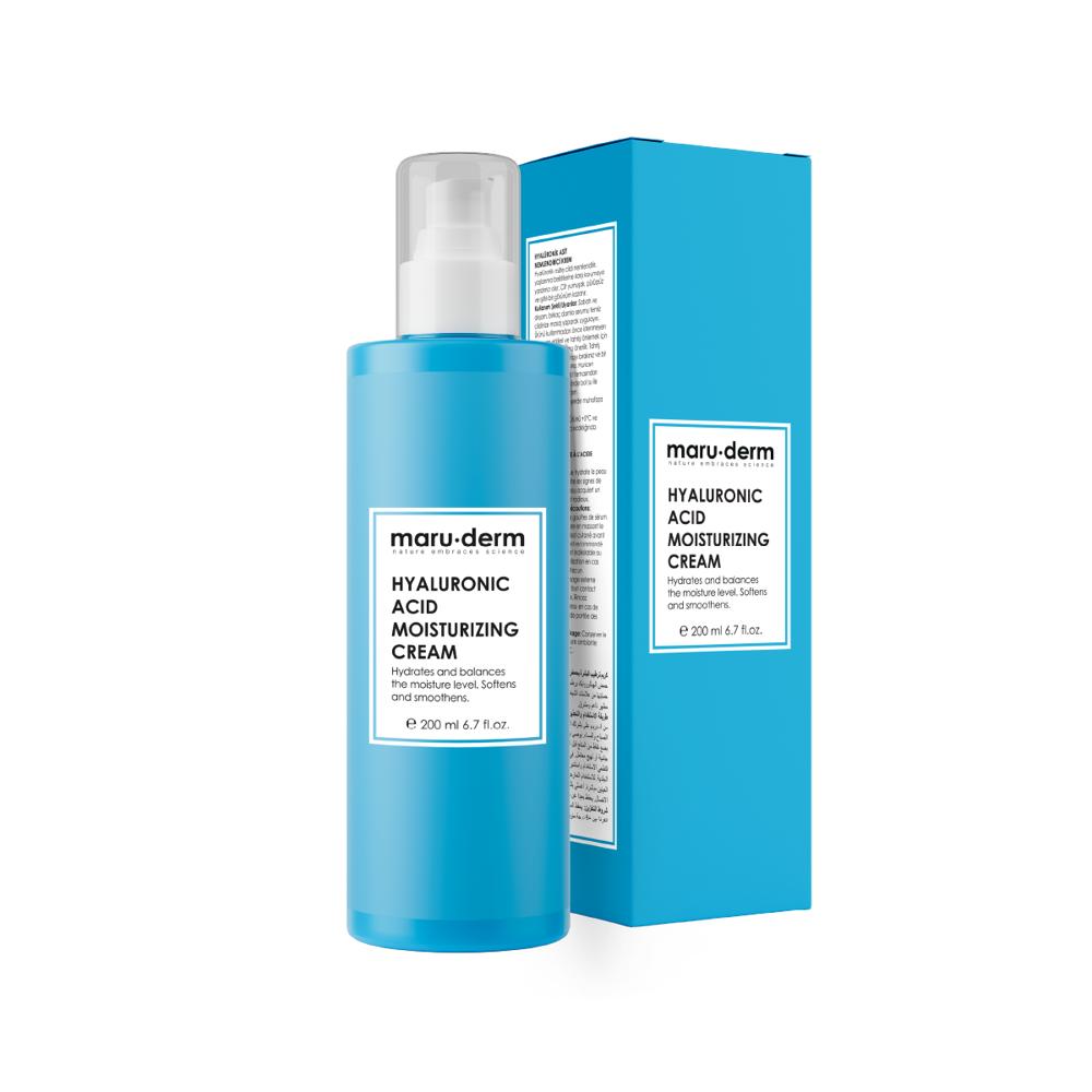 Crema Hidratante Con Ácido Hialurónico Maruderm 200 Ml img #1