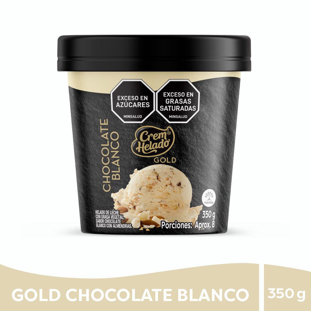 Helado CREM HELADO chocolate blanco (350  gr) img #1