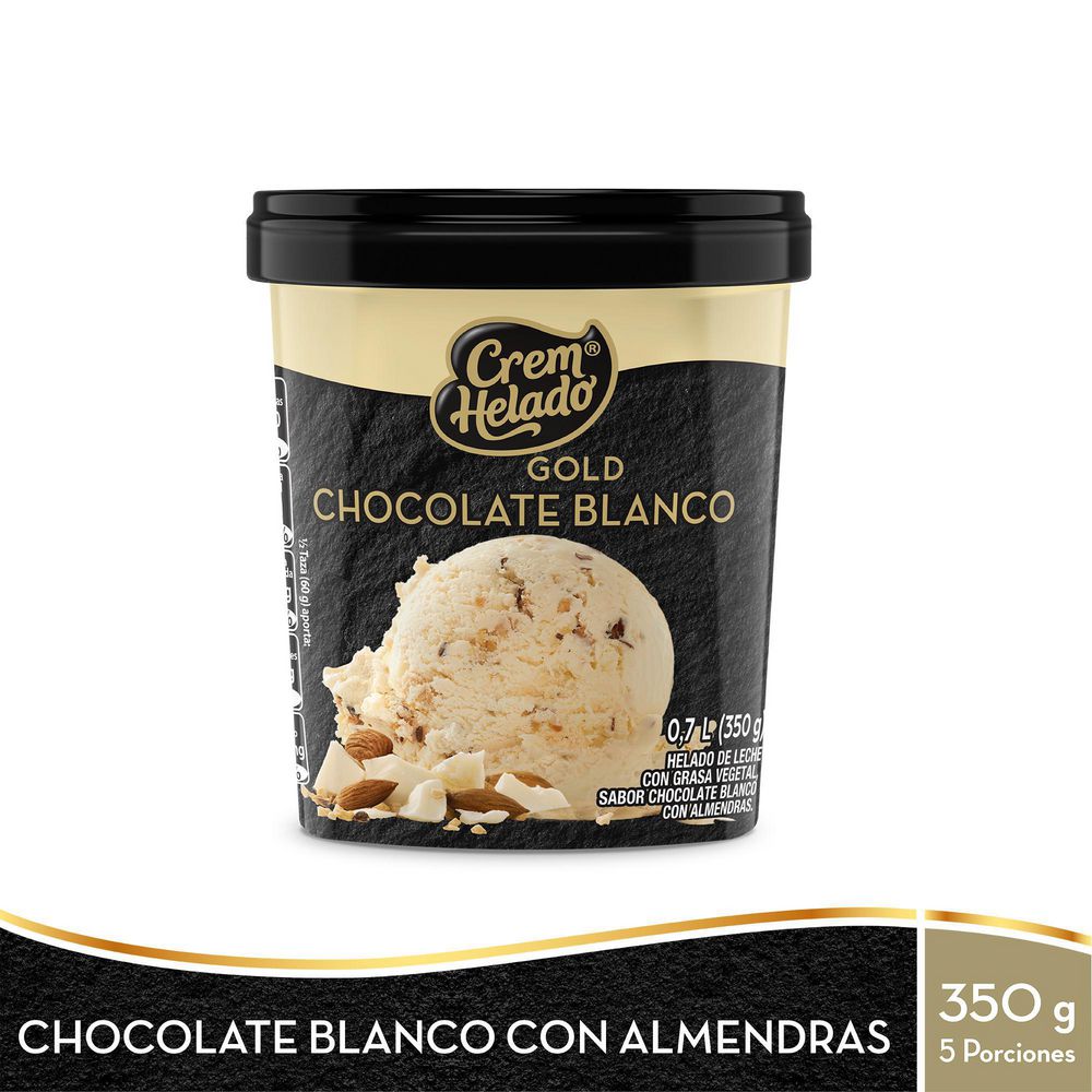 Helado CREM HELADO chocolate blanco (350  gr) img #2