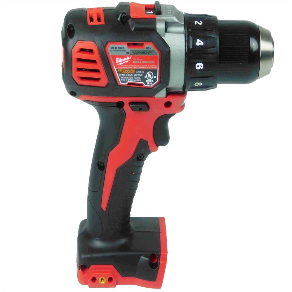Taladro Inalámbrico Milwaukee M18 1/2 pulgadas 18V Rojo img #3