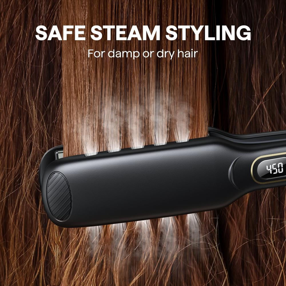 Plancha De Cabello Wavytalk De 1.75″ Titanio Con Doble Voltaje Color img #4