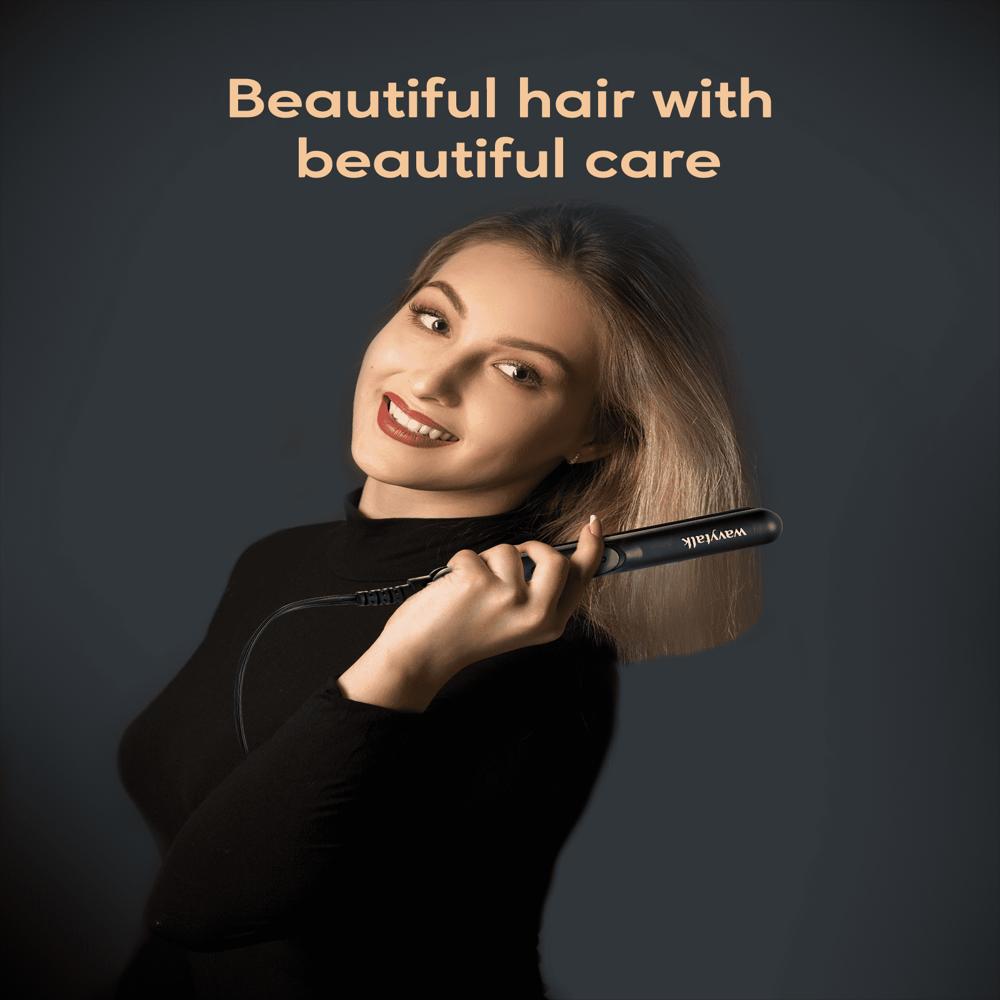 Mini Plancha De Cabello Wavytalk De 0.7″ De Cerámica img #4