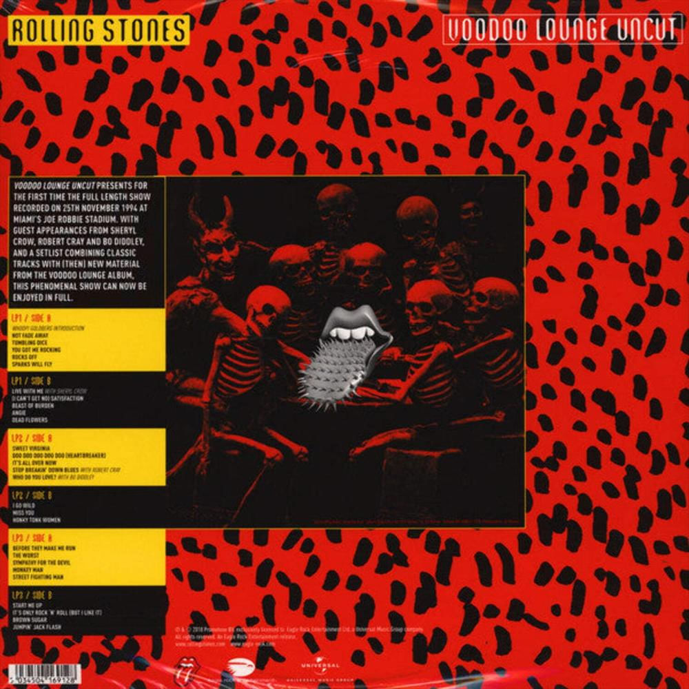 Vinilo The Rolling Stones Voodoo Lounge Uncut Rock img #5