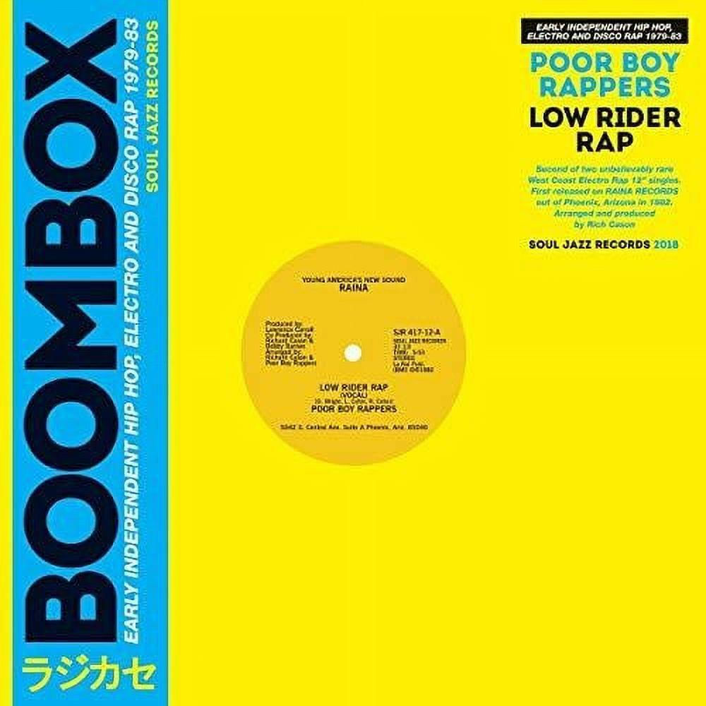 Disco Vinilo Poor Boy Rappers Low Rider Rap img #1