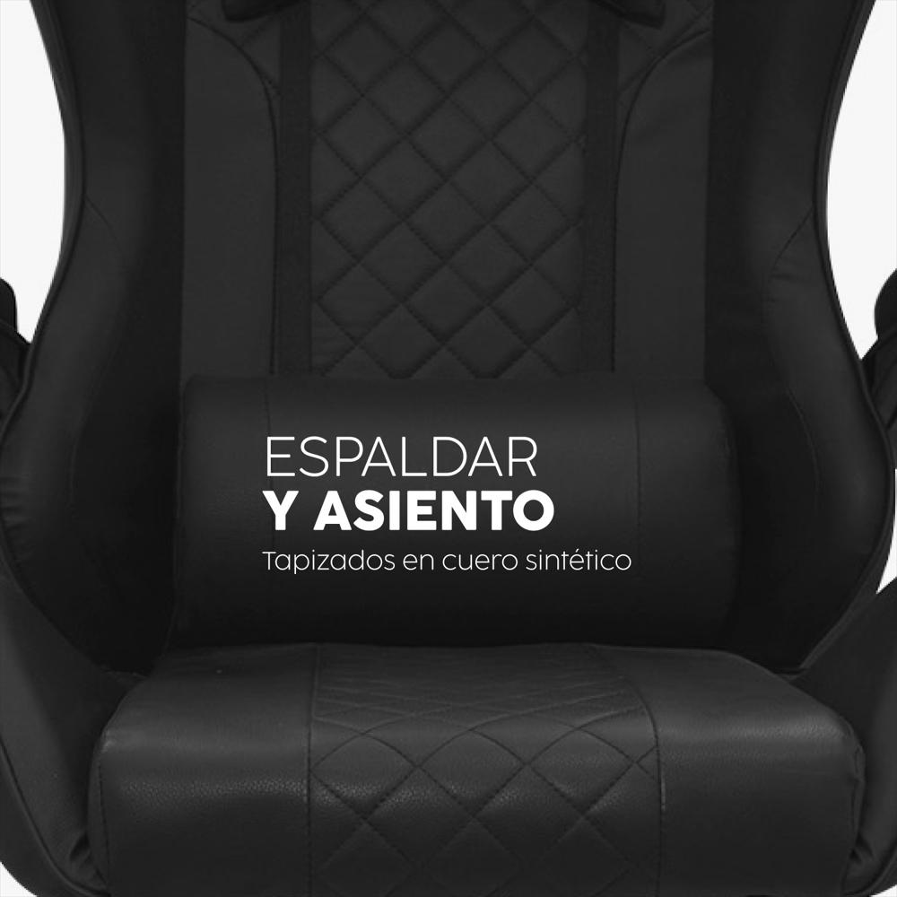 Silla Gamer Giratoria Byd Negro Bonno img #3