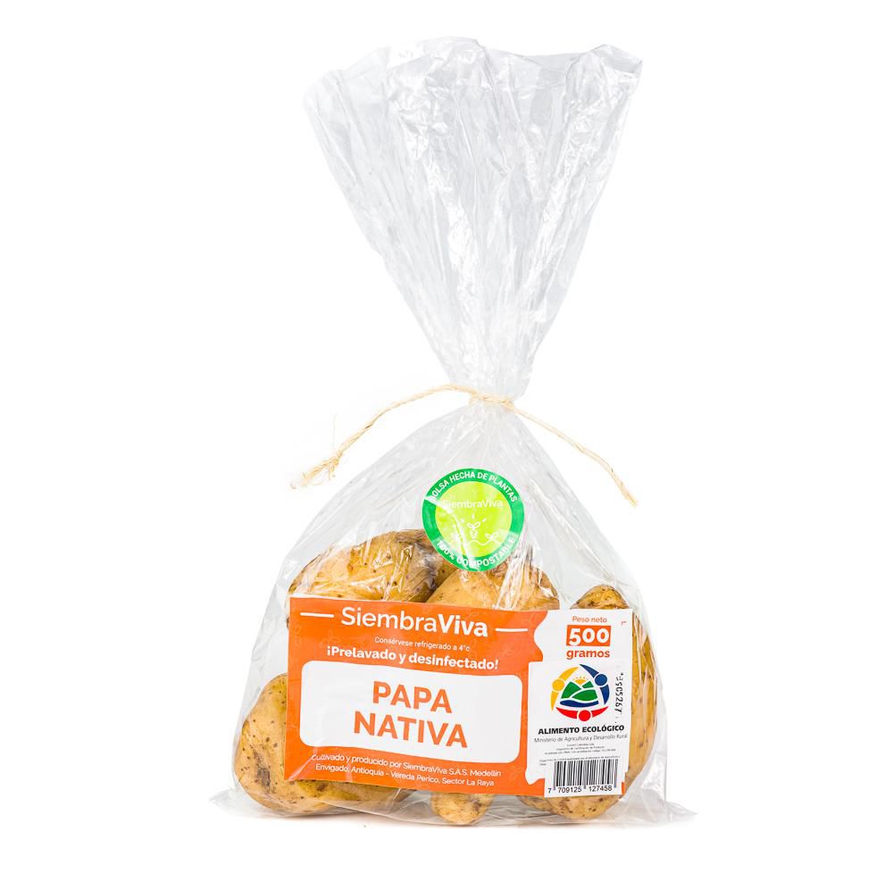 PAPA CRIOLLA NATIVA ORGANICA  500  gr