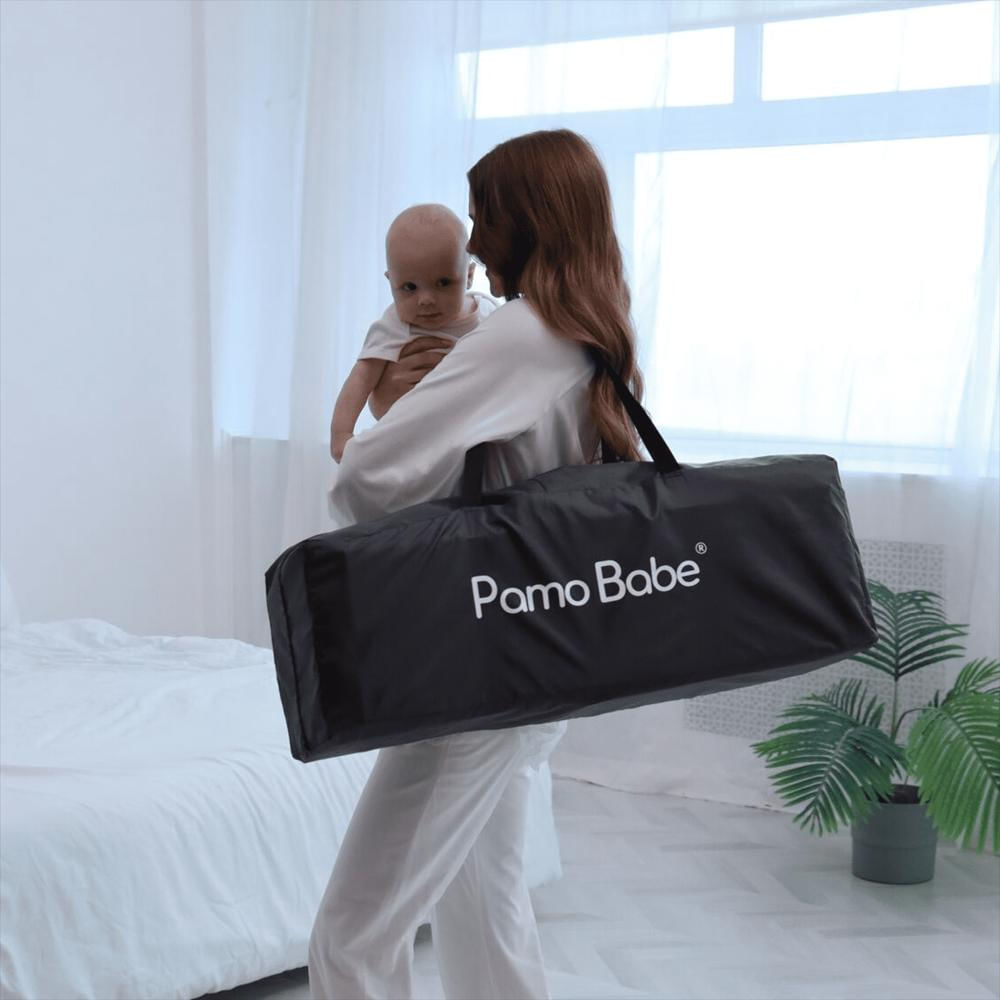 Corral Centro De Cuidado Para Bebé Con Moisés Y Mesa De Cambio Pamo Babe img #2