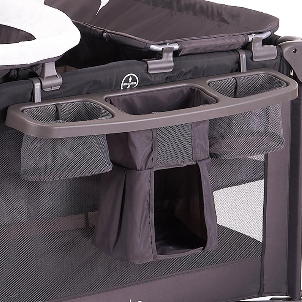 Corral Centro De Cuidado Para Bebé Con Moisés Y Mesa De Cambio Pamo Babe img #4