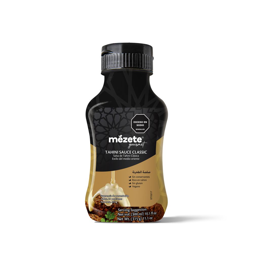 Salsa tahini Mezete clásica (315  gr)
