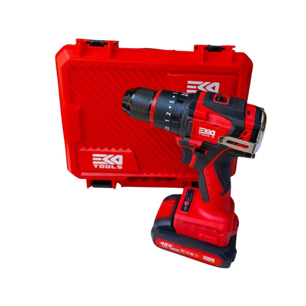 Taladro Percutor P334 037 Rojo Brushless 3/8 Inalámbrico img #1