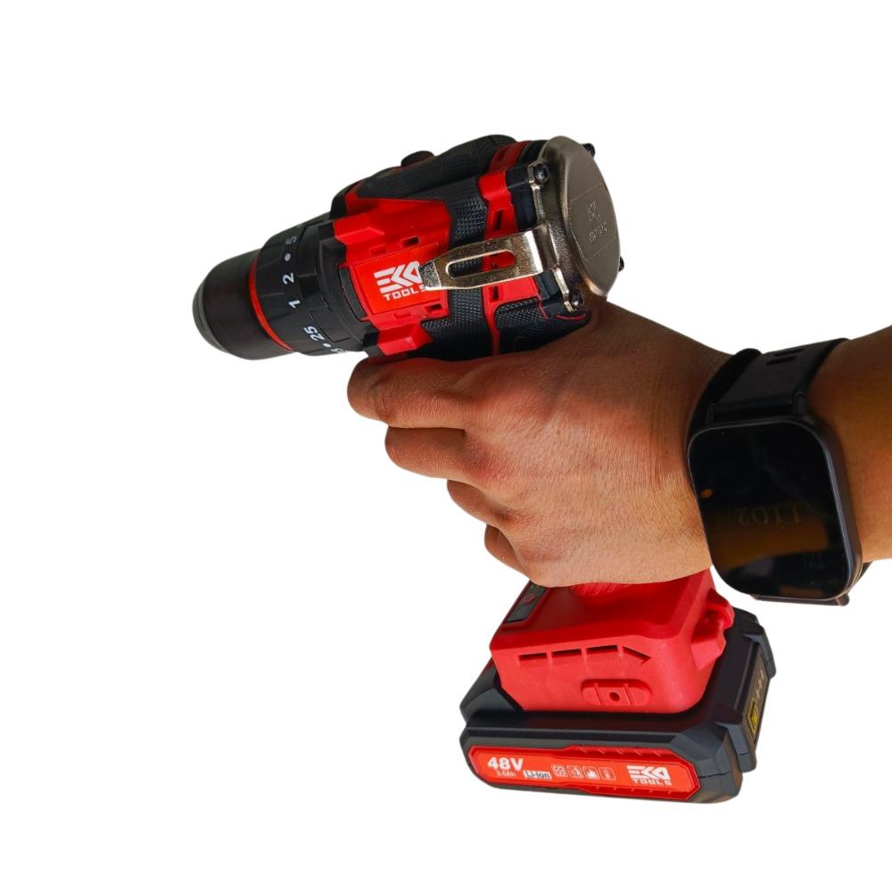 Taladro Percutor P334 037 Rojo Brushless 3/8 Inalámbrico img #3