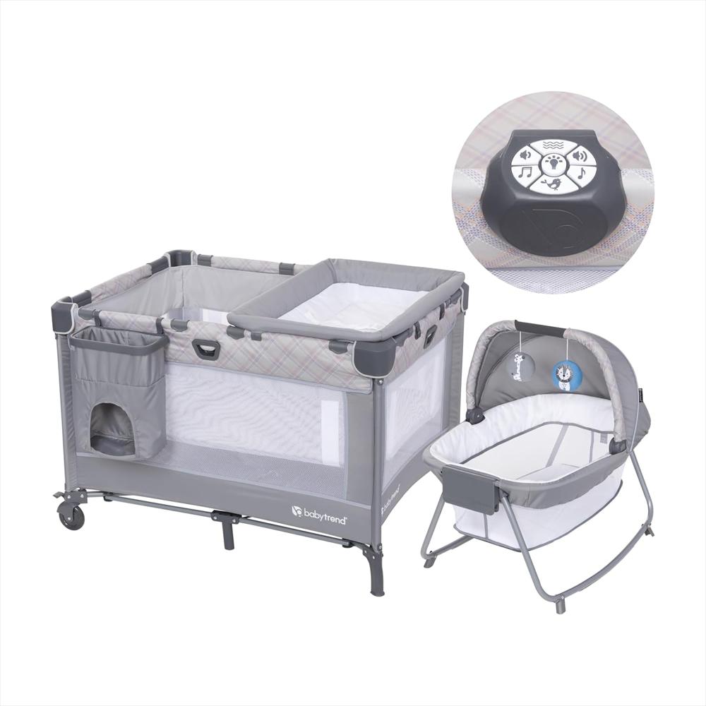 Corralito Plegable Ez Fold Baby Trend Lullaby Nursery Suite img #1