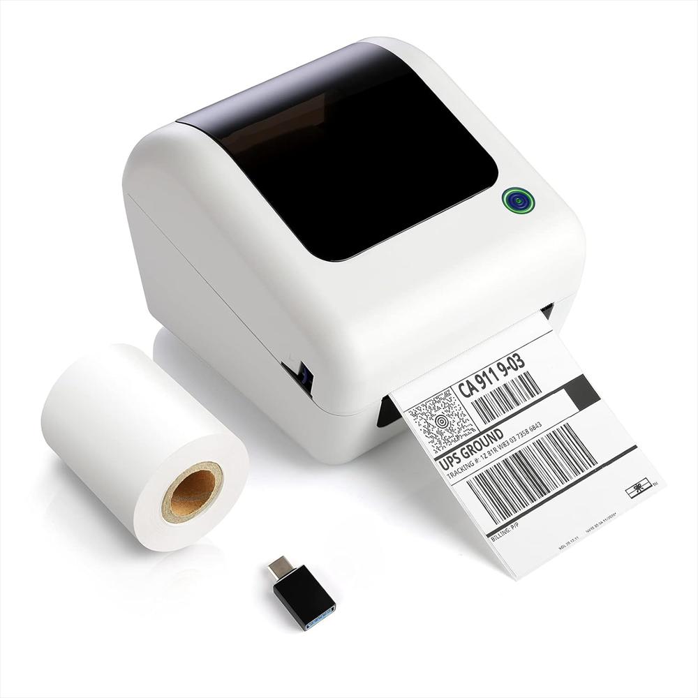 Impresora Térmica Etiquetas 4X6 Papelera Integrada Usb Mac/Windows Compatible img #1