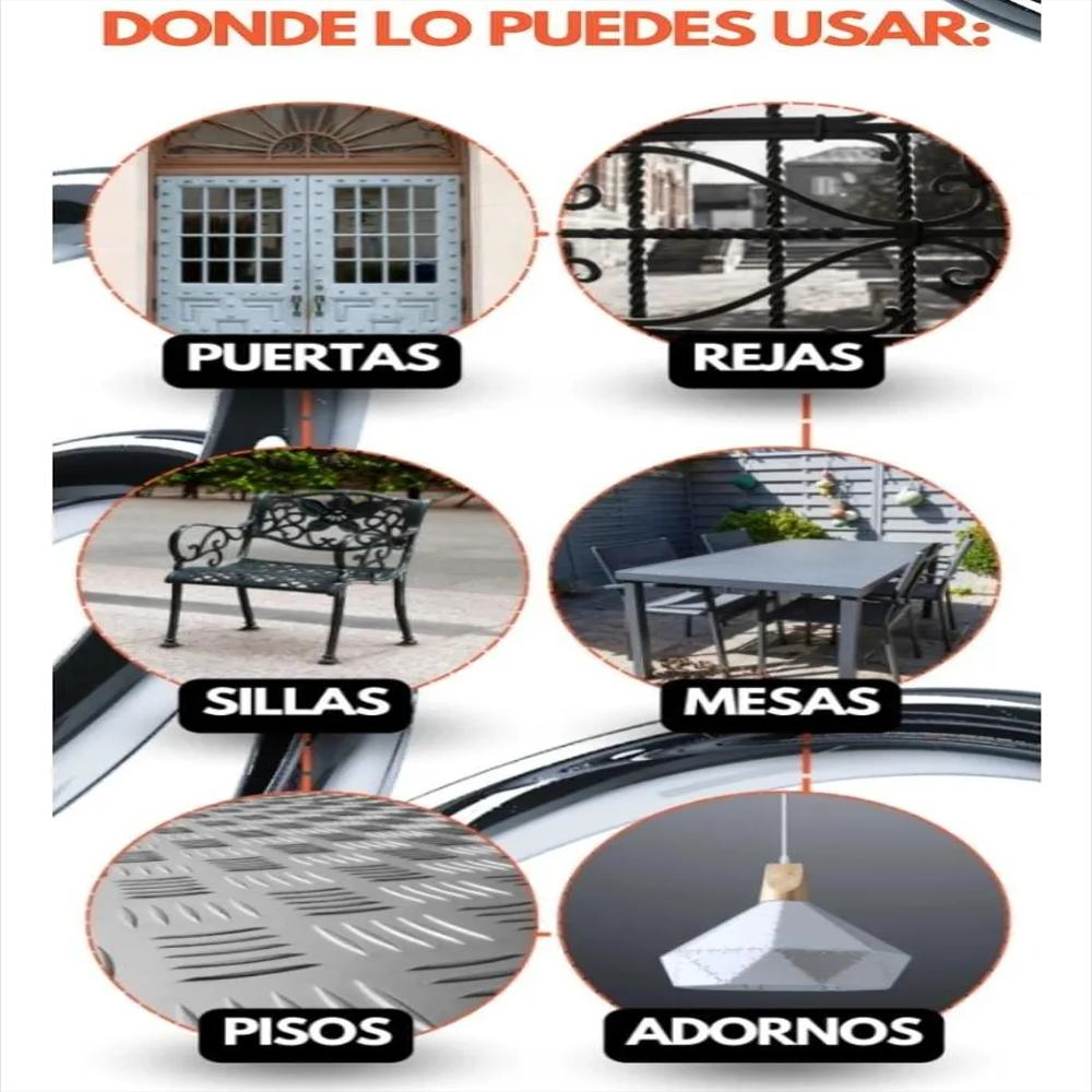 Iron Seal Antioxido Anticorrosivo Metal Hogar img #4
