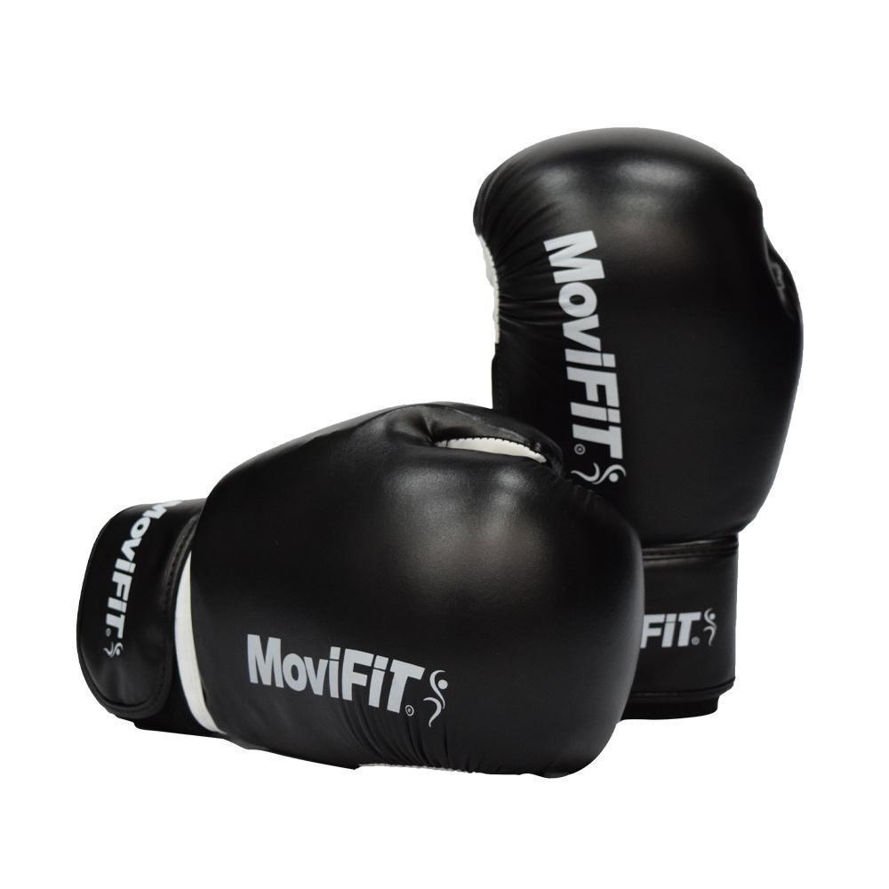 Guante De Boxeo Liga Negro Blanco 14 Oz
