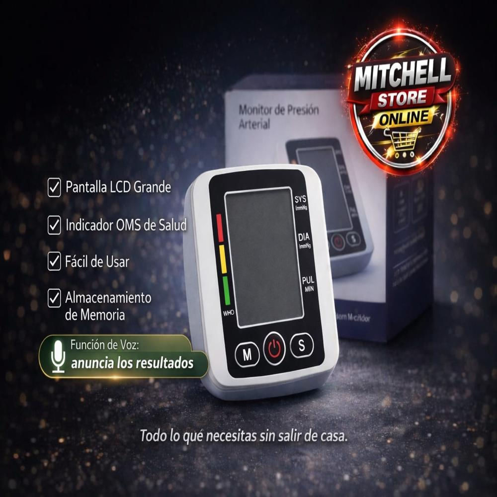 Tensiomtetro Digital Con Voz Español img #1