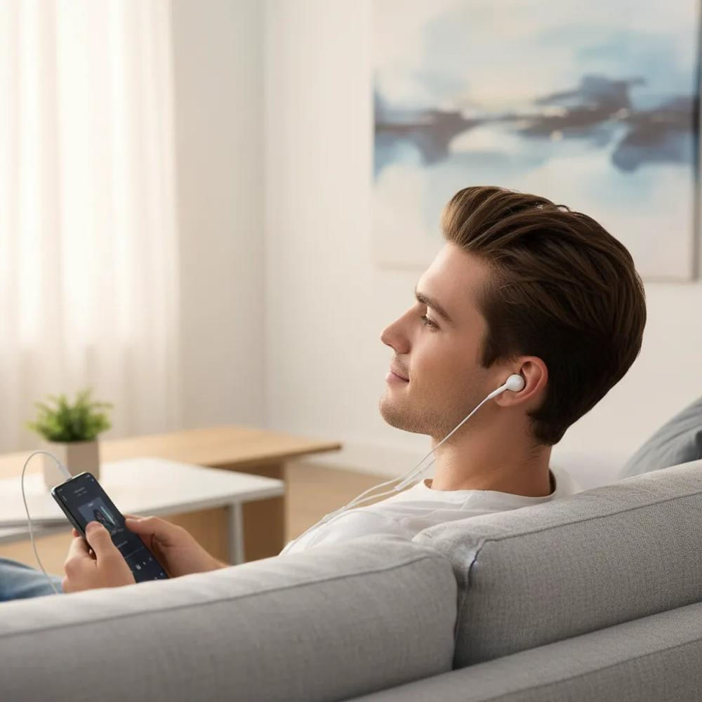 Audífonos Tipo C Manos Libres Sonido Hd Micrófono Integrado img #3