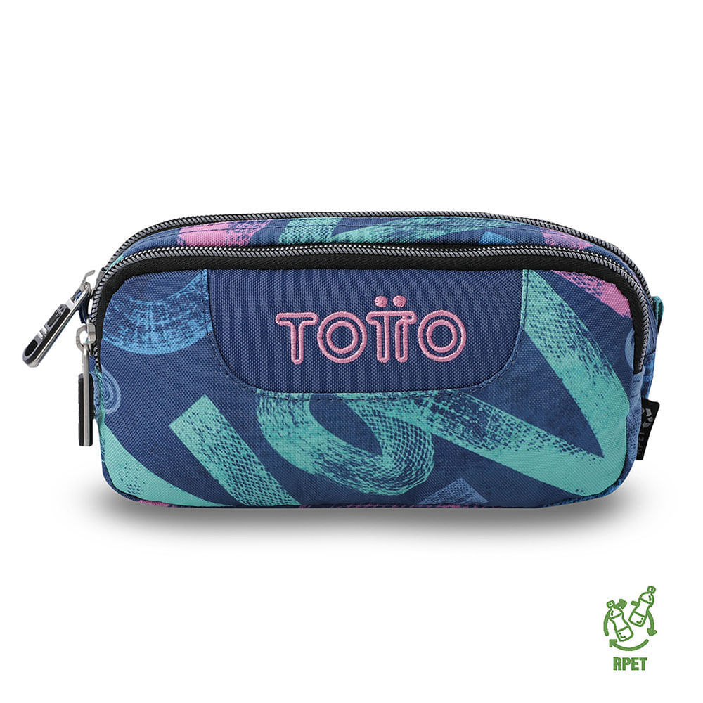 Cartuchera Multiuso Sobre Pequeña Azul Mujer
