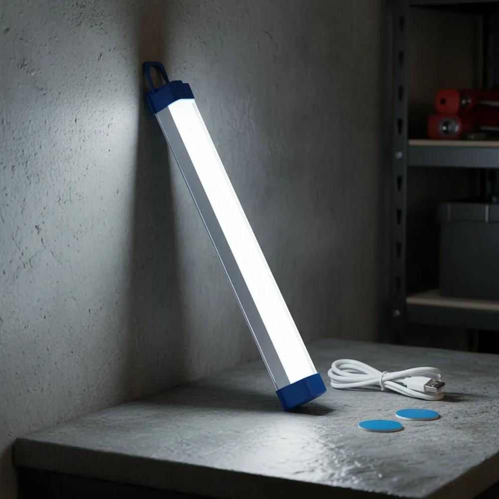 Lampara Recargable Luz De Emergencia Led 40W img #2