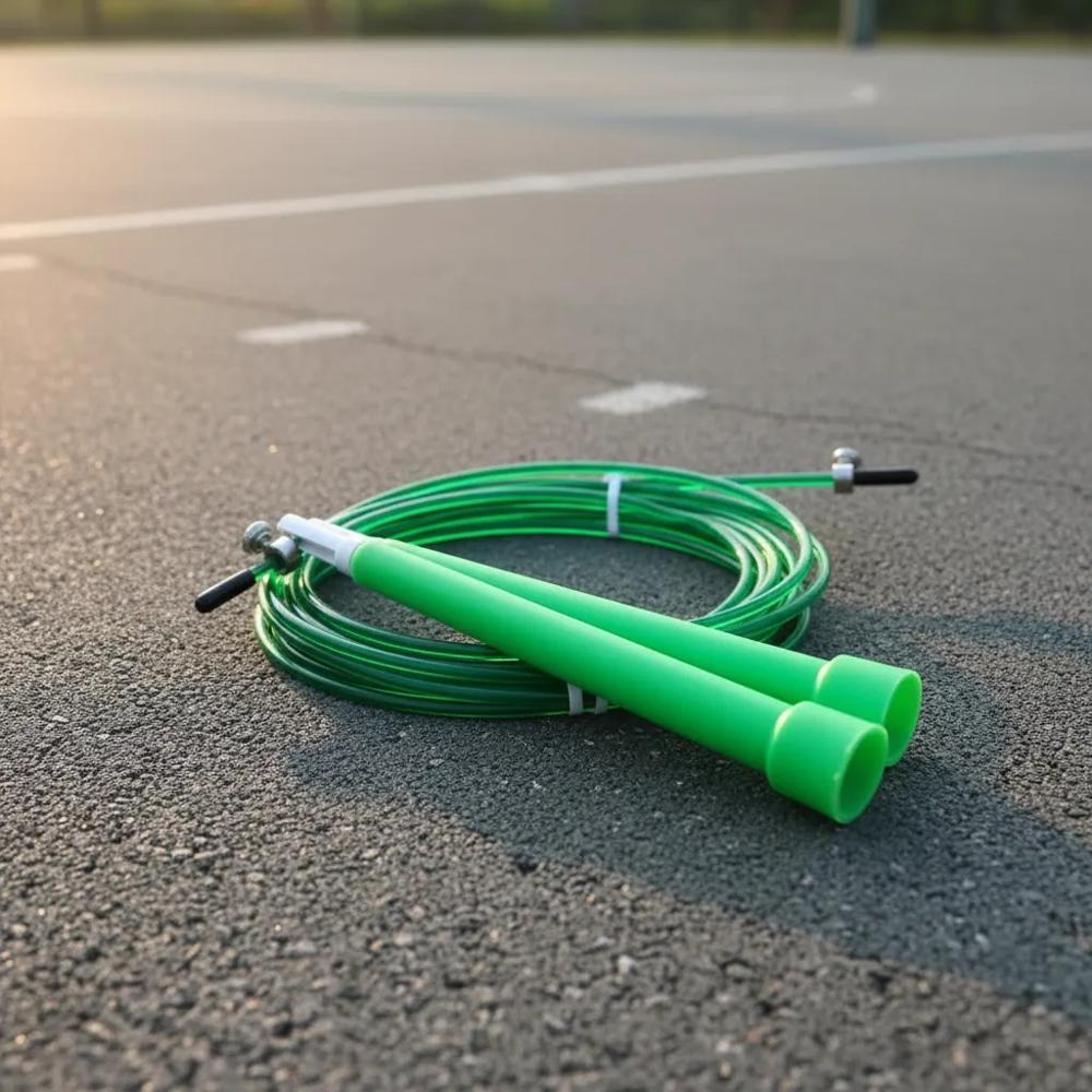 Cuerda Lazo Saltar Ejercicio Metálico Velocidad Resistencia img #3
