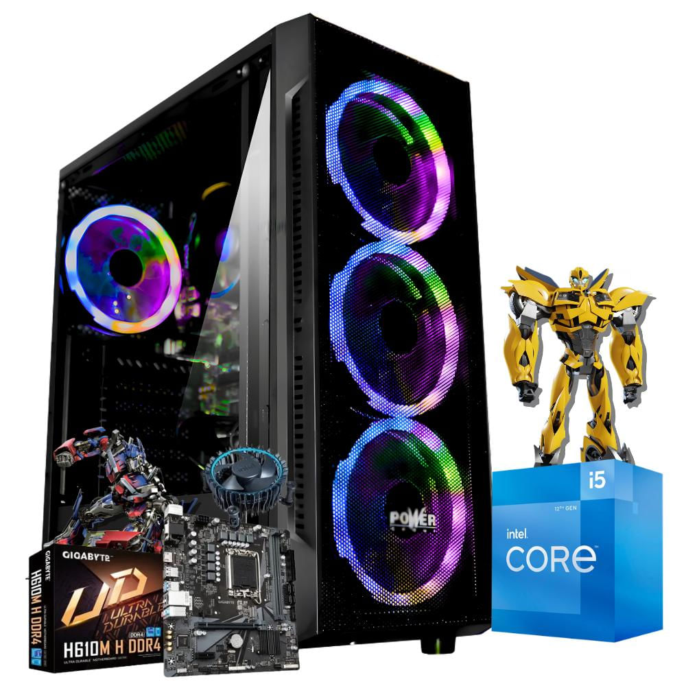 Cpu Intel Core I5 13400 / Board H610m K / Ssd M.2 512Gb / Ram Ddr4 16Gb img #1