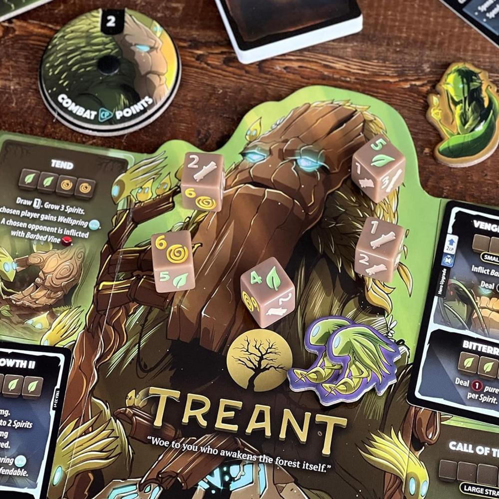Juego De Mesa Dice Throne Treant Vs Ninja Español img #2