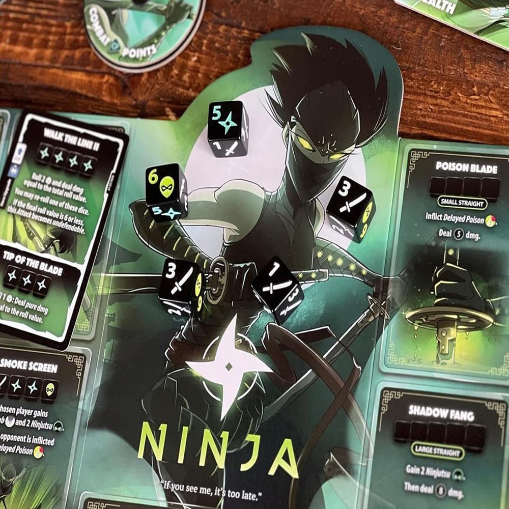 Juego De Mesa Dice Throne Treant Vs Ninja Español img #3