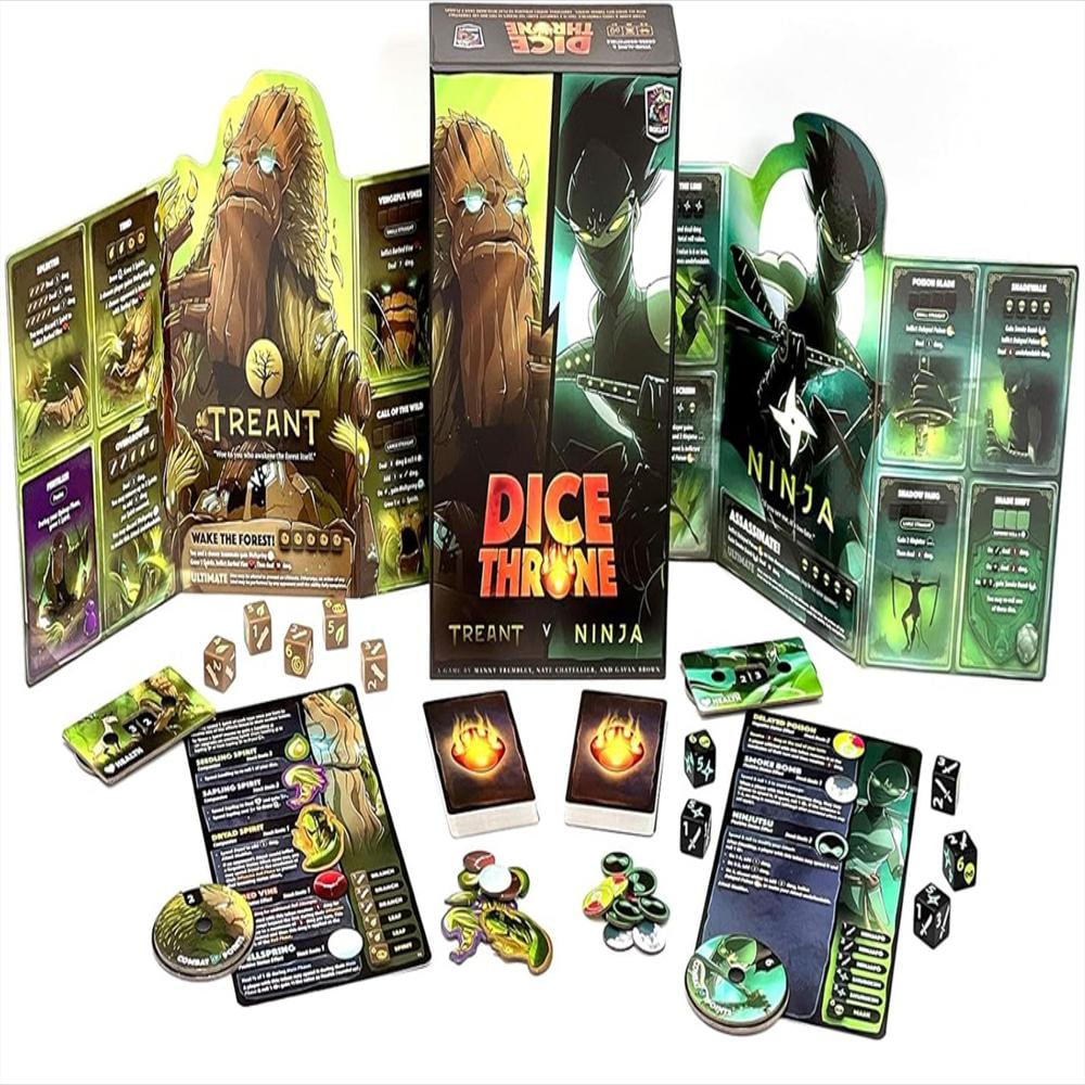 Juego De Mesa Dice Throne Treant Vs Ninja Español img #4