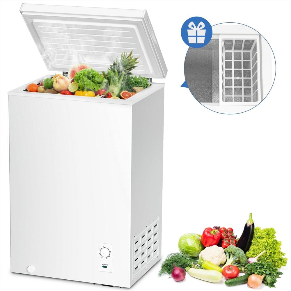 Congelador Horizontal Auseo 3.5 Pies Cúbicos Con Control De Temperatura