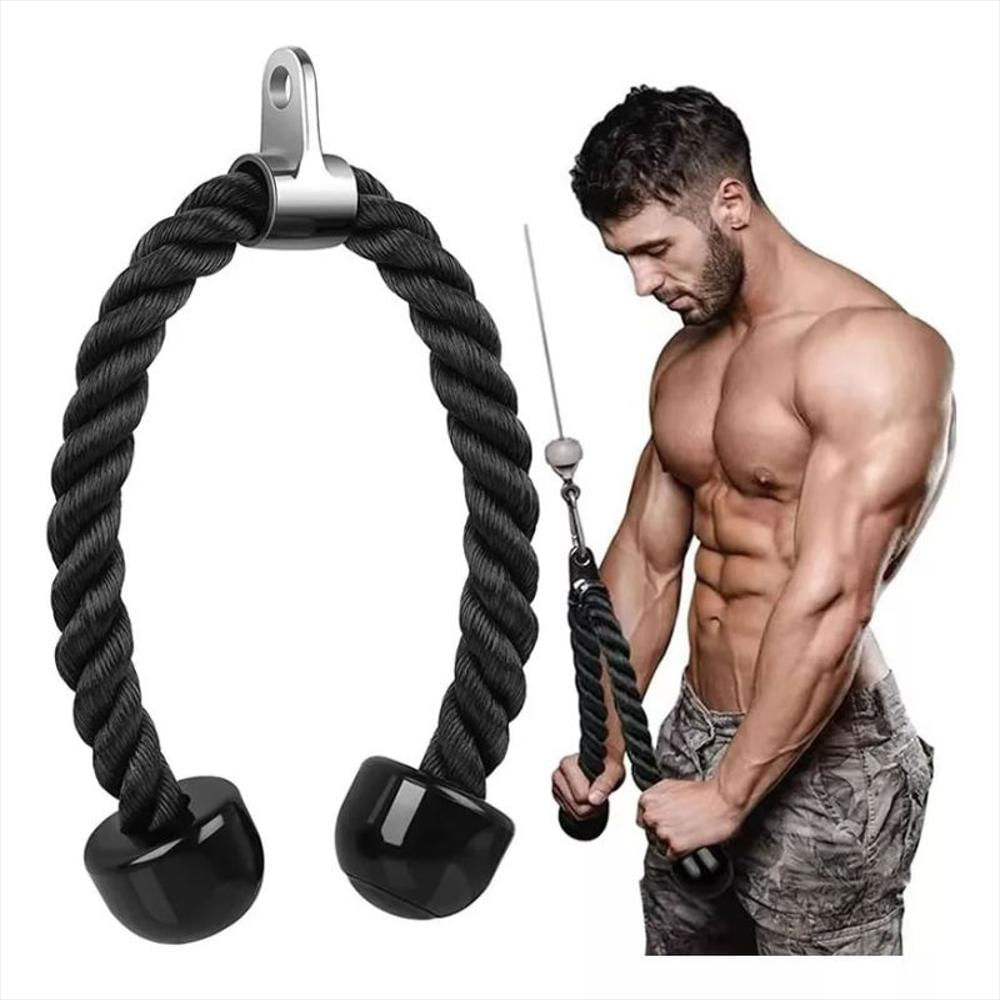 Lazo Cuerda Tríceps Bíceps Gimnasio Profesional Multifuerza img #1