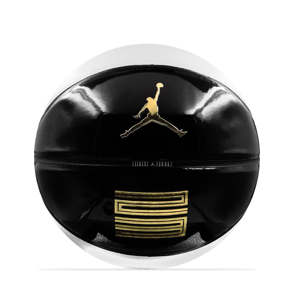 Balon De Basquetbol Nike Jordan Premium 8P M Negro/Blanco img #1