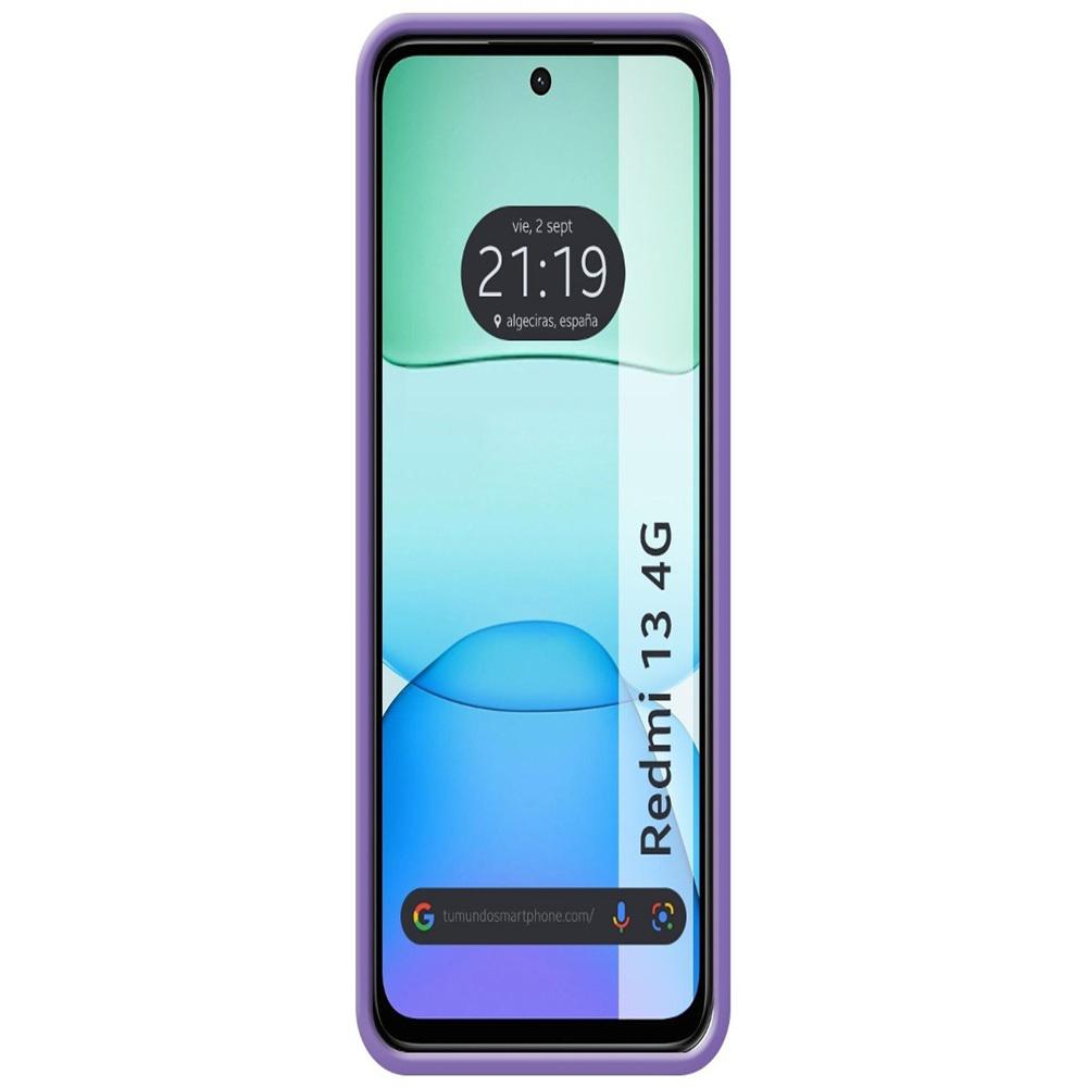 Funda Silicone Case Redmi 13 4G Antigolpes Premium Morado img #3