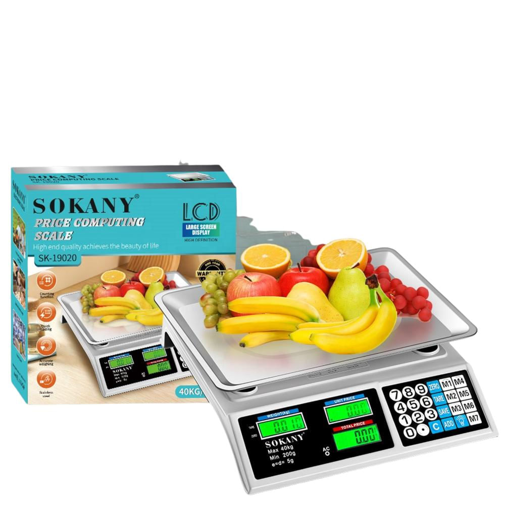 Balanza Industrial Sokany Sk 19020 De 40 Kg img #1