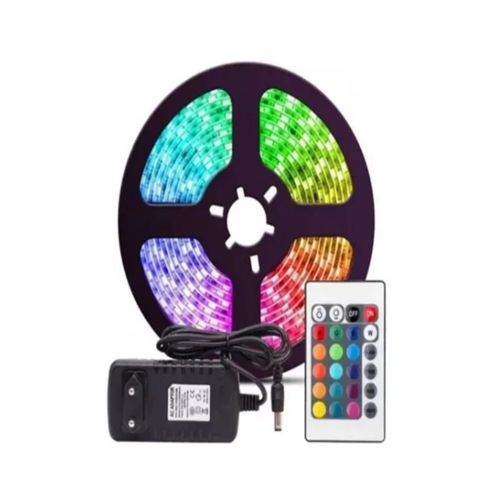 Cinta Luz Led 10 Metros Rgb Multicolor No Generico img #1