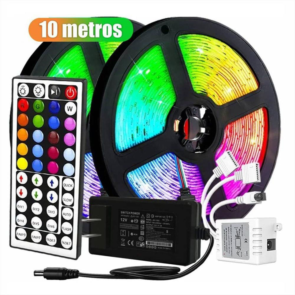 Cinta Luz Led 10 Metros Rgb Multicolor No Generico img #2