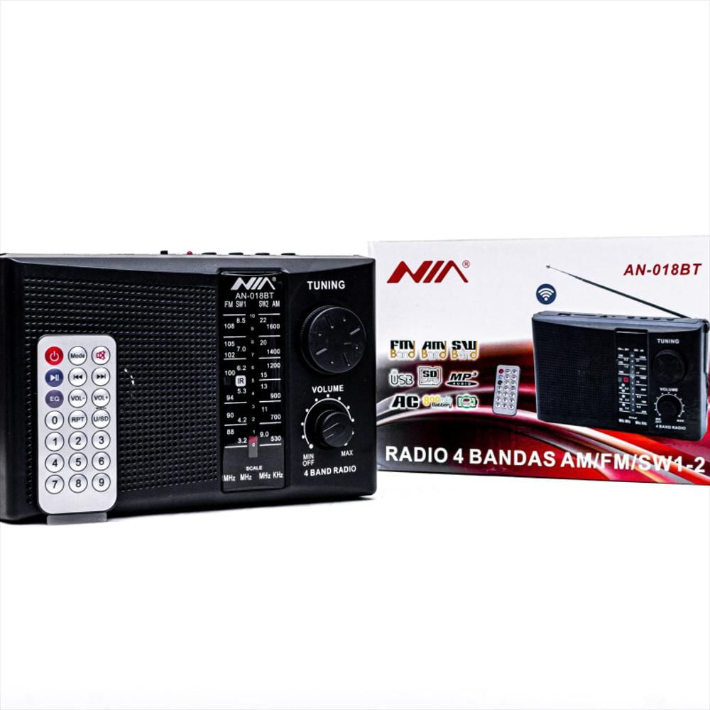 Radio Original Nia 4 Bandas Con Bluetooth Y Control img #1