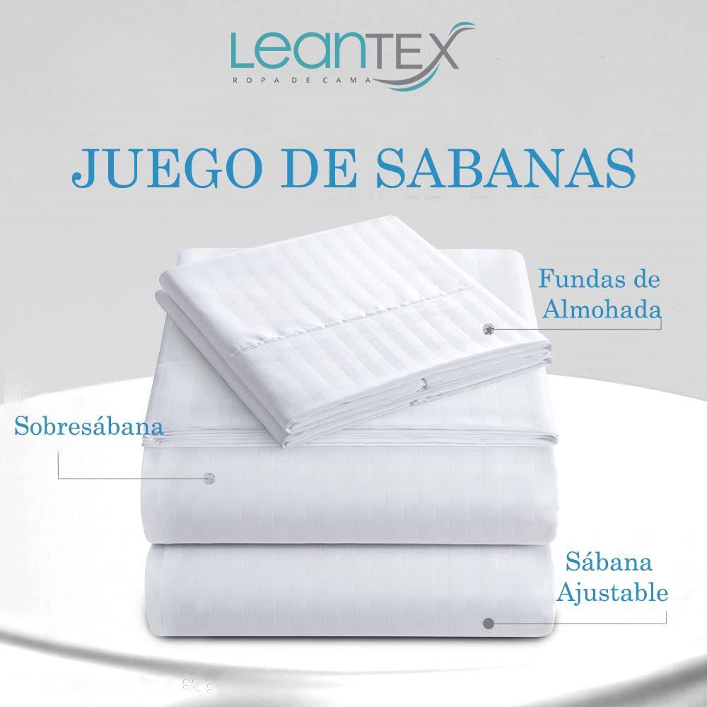 Juego De Sabanas Sencillo Mic Sateen Stripe Gris Plata img #3