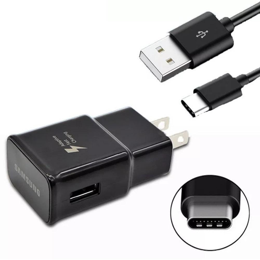 Cargador Carga Rápida Samsung Galaxy S8 Cable Tipo C Original