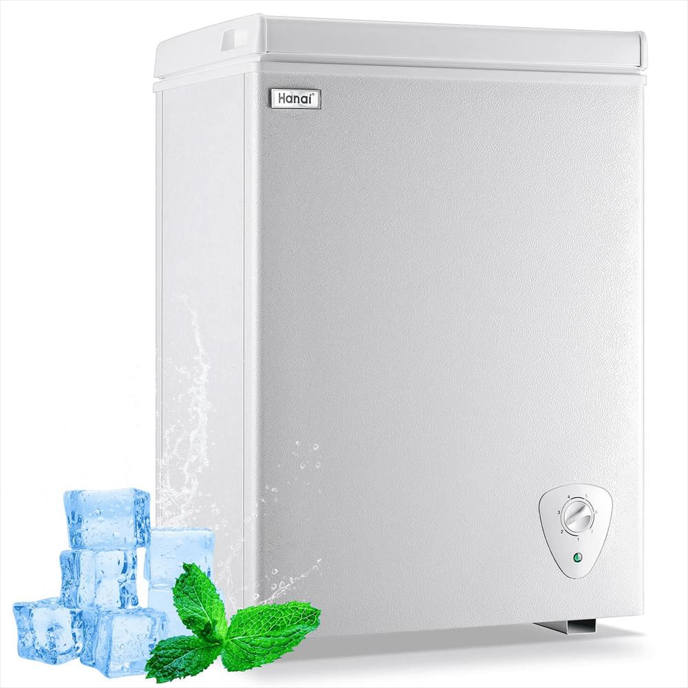 Congelador Horizontal Wanai 3.5 Pies Cúbicos Con Control De Temperatura Y Canasta