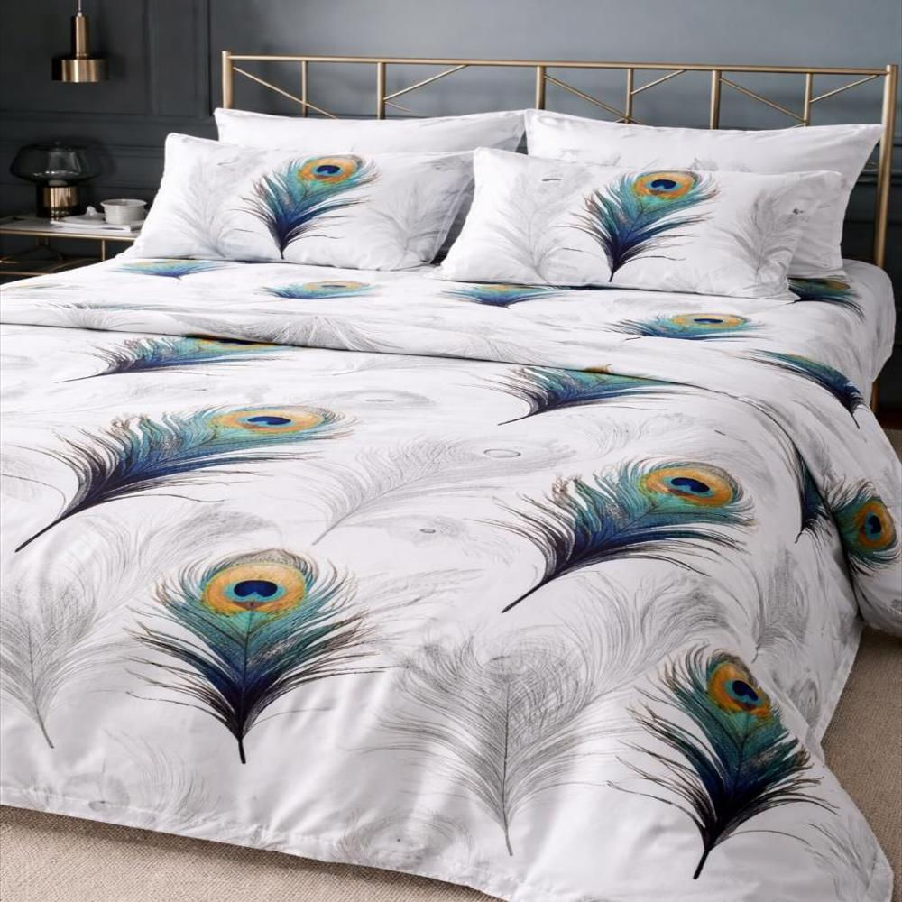 Juego De Sabanas Cama Semidoble Real Azul
