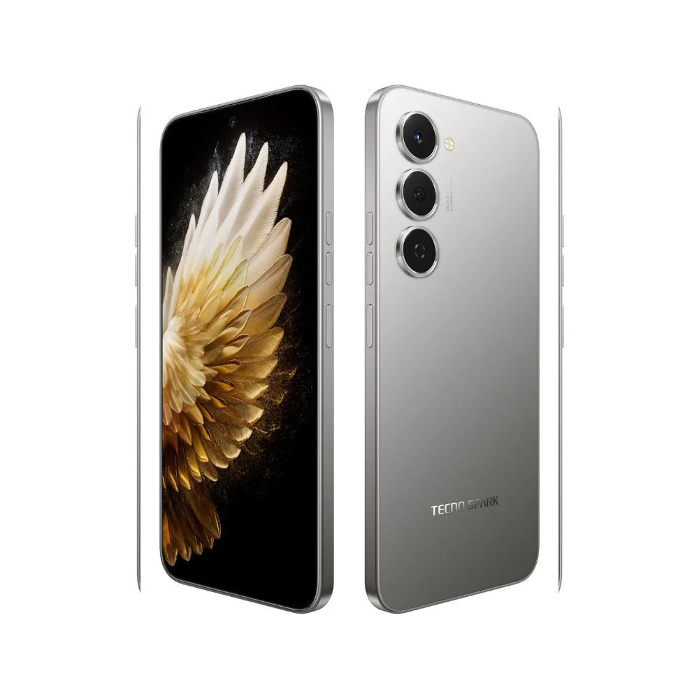 Celular Tecno Spark 40 Pro 256 Gb 8 Gb Ram Gris + Reloj Inteligente img #2