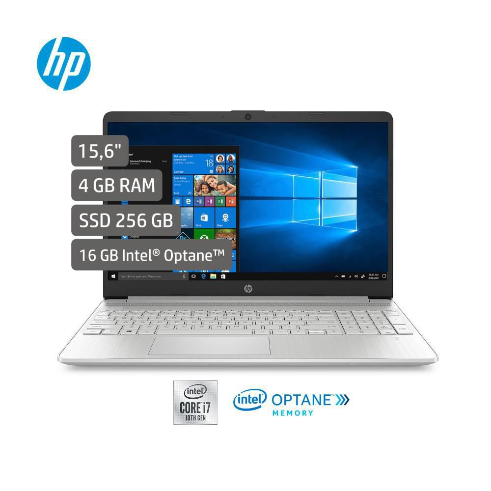 Computador Portátil HP 15dy1009la Intel Core i7  RAM 4 GB 256 GB SSD 15DY1009L img #1