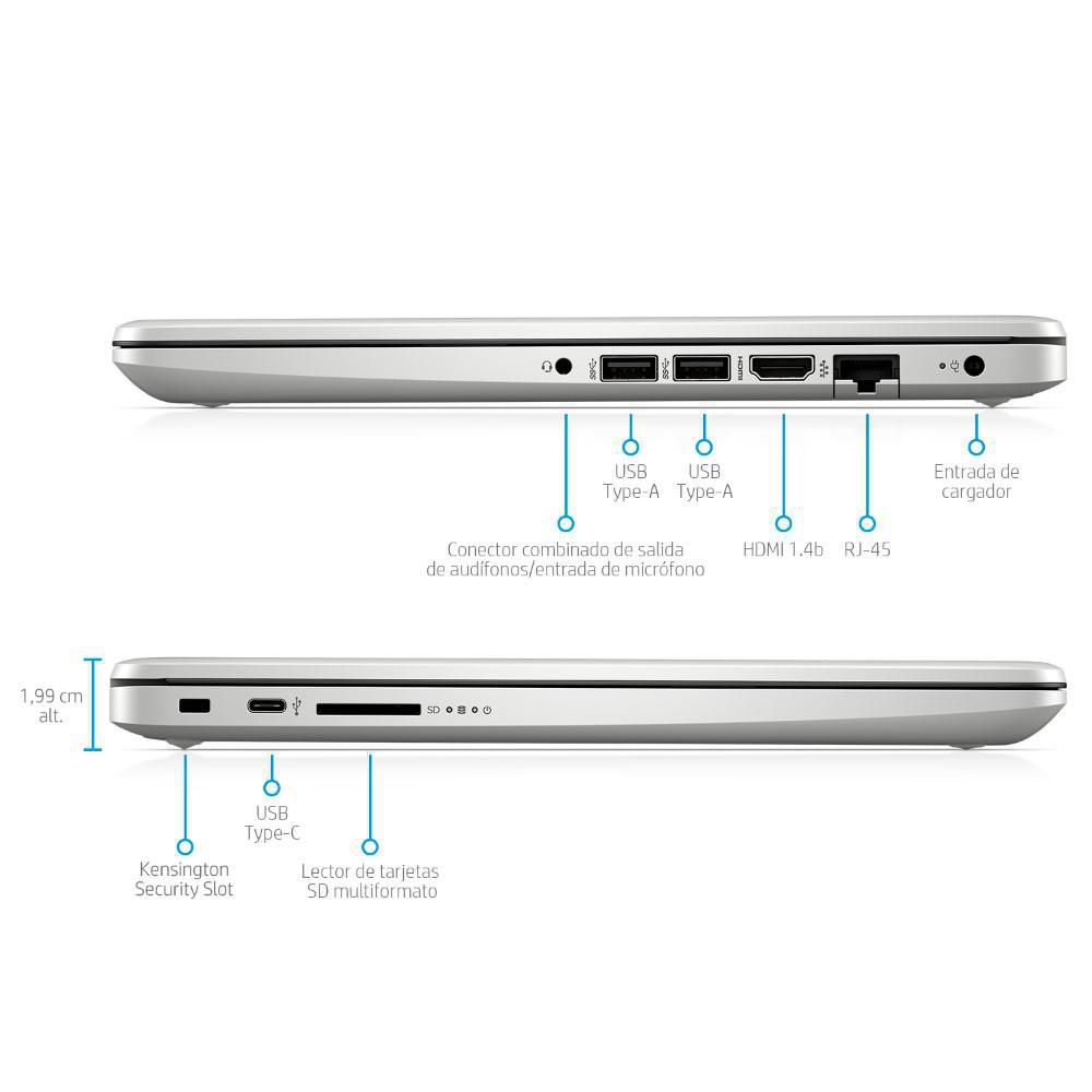 Computador HP Laptop  14cf3026la Intel Core i5  RAM 8 GB 256 GB SSD 14CF3026L img #4