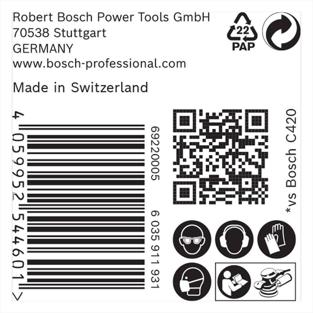 Disco De Lija Bosch Expert C470; 150Mm G150 (2 Unds) img #4
