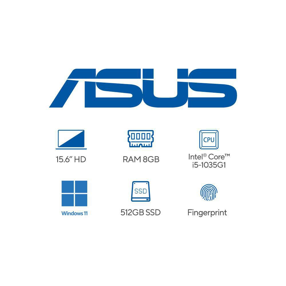 Computador ASUS  Intel Core i5 1035G1 RAM 8 GB 512 GB SSD X515JABR4133W img #7