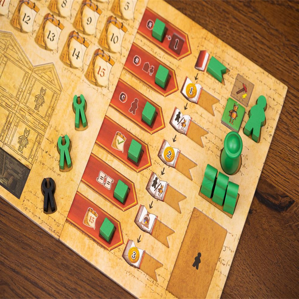 Juego De Mesa Codex Leicester De Leonardo Da Vinci Español img #2