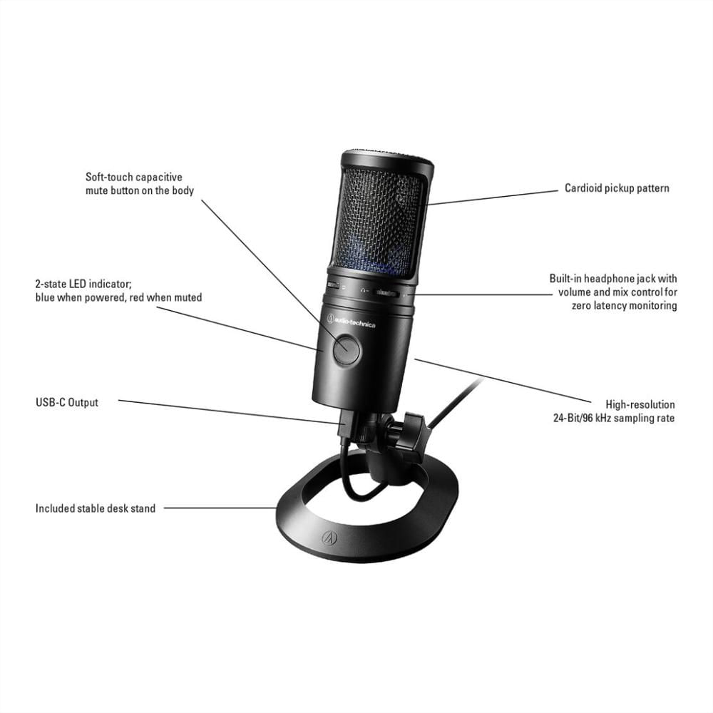 Micrófono Audio Technica At2020usb X img #3