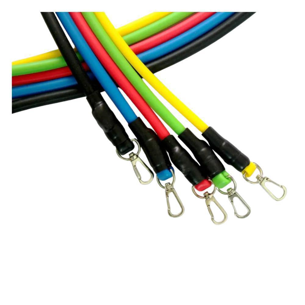 Kit Bandas Elásticas De Resistencia Entrenamiento Completo En Casa img #4