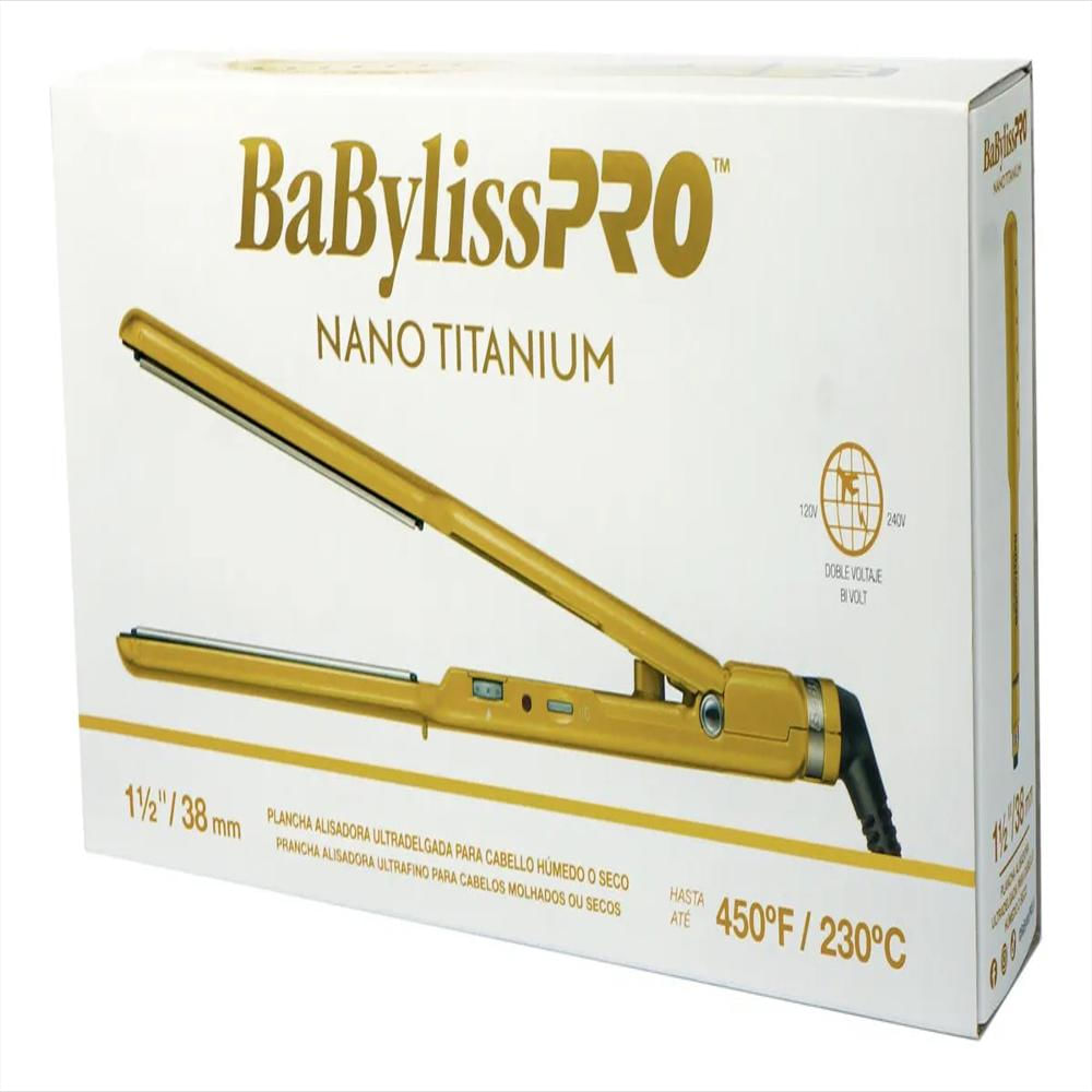 Plancha Babylisspro 4083 Dry Titanium Dorada 1 1/2 img #1
